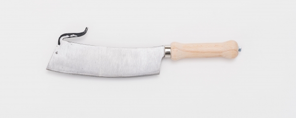 Cultivation reaping hook, wooden grip, 500g